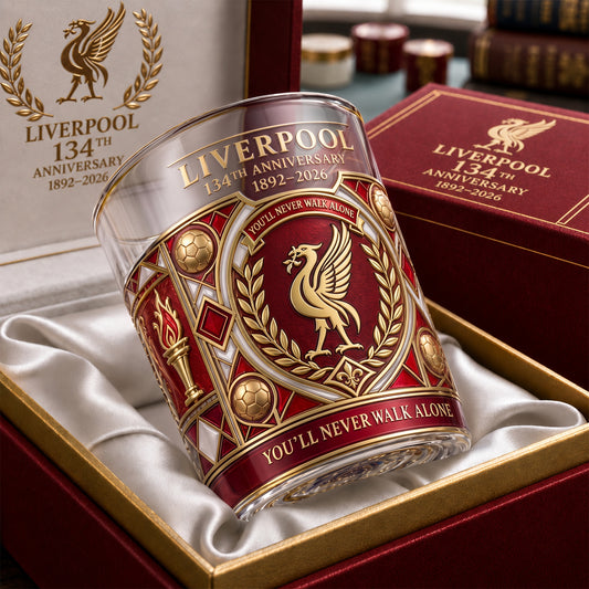 L.V.P 134TH Anniversary Glass, L.V.P Glass