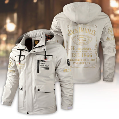 Jack Dani EST. 1866 Windbreaker Hooded Jacket