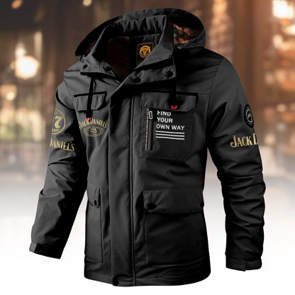 Jack Dani EST. 1866 Windbreaker Hooded Jacket