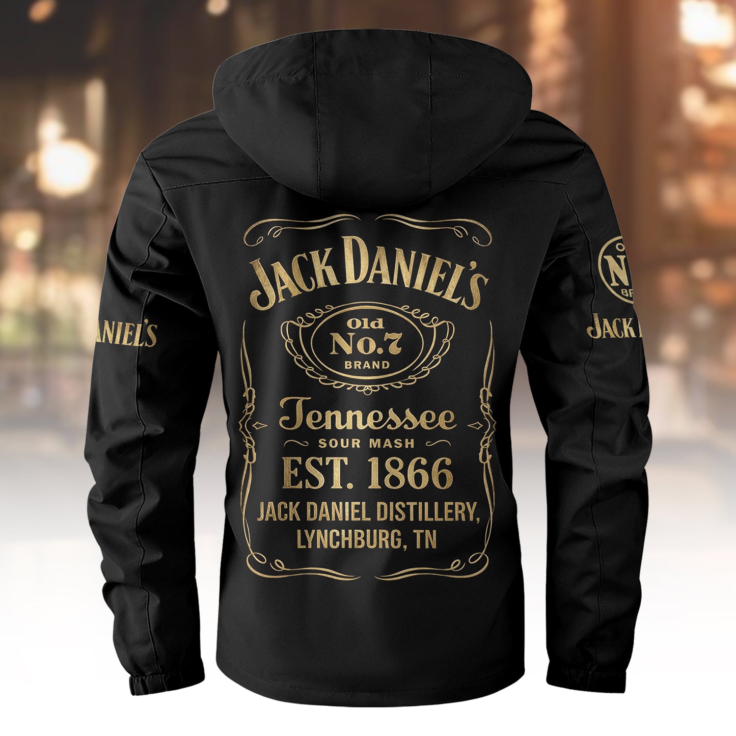 Jack Dani EST. 1866 Windbreaker Hooded Jacket