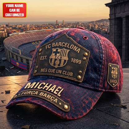 Personalized Barca EST. 1899 Cap V6, Barca Luxury Classic Cap