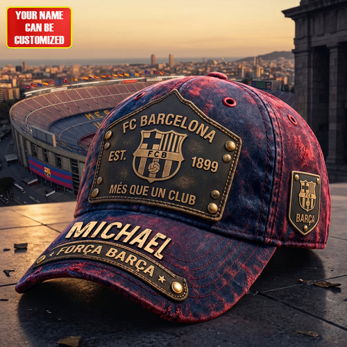 Personalized Barca EST. 1899 Cap V6, Barca Luxury Classic Cap