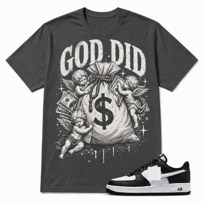 GOD DID Shirt To Match AF 1, AF 1 Matching Shirt