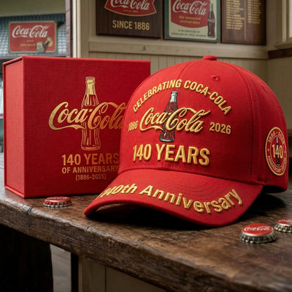Cola 140TH Anniversary Cap V3 , Cola Luxury Cap