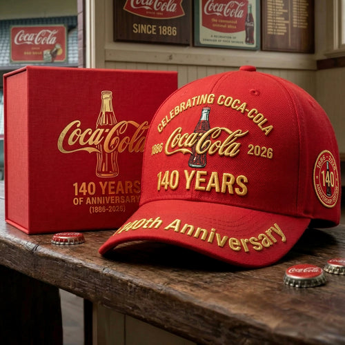 Cola 140TH Anniversary Cap V3 , Cola Luxury Cap