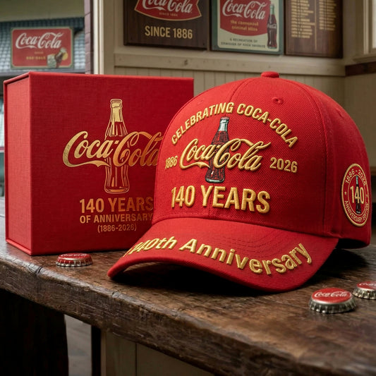 Cola 140TH Anniversary Cap V3 , Cola Luxury Cap
