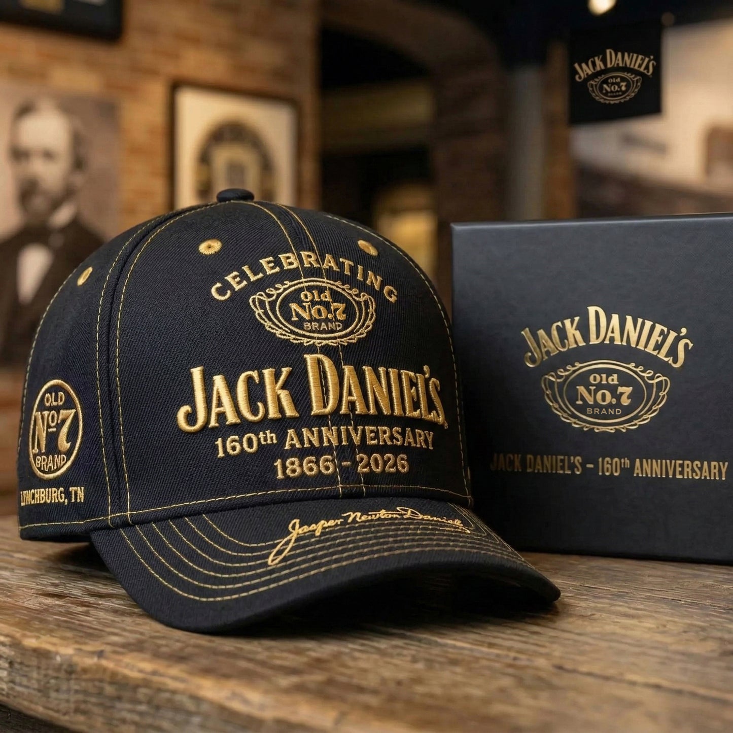 Jack Dani 160TH Anniversary Cap V4, Jack Dani Luxury Classic Cap
