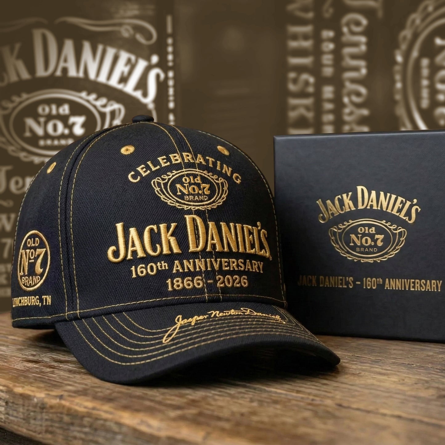 Jack Dani 160TH Anniversary Cap V4, Jack Dani Luxury Classic Cap