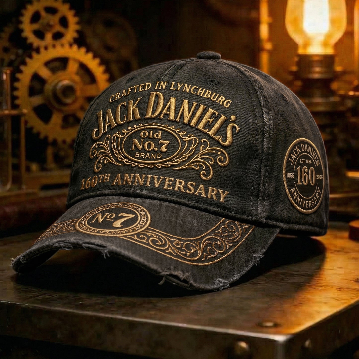 Jack Dani 160TH Anniversary Cap V16, Jack Dani Vintage Classic Cap