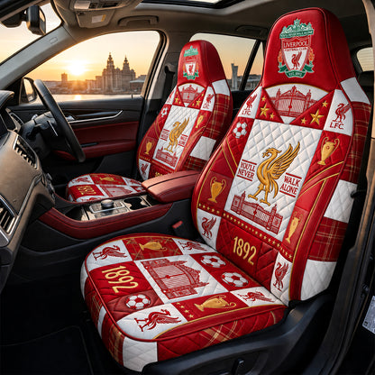 L.V.P EST. 1892 Car Seat Covers Universal Fit - Set 2