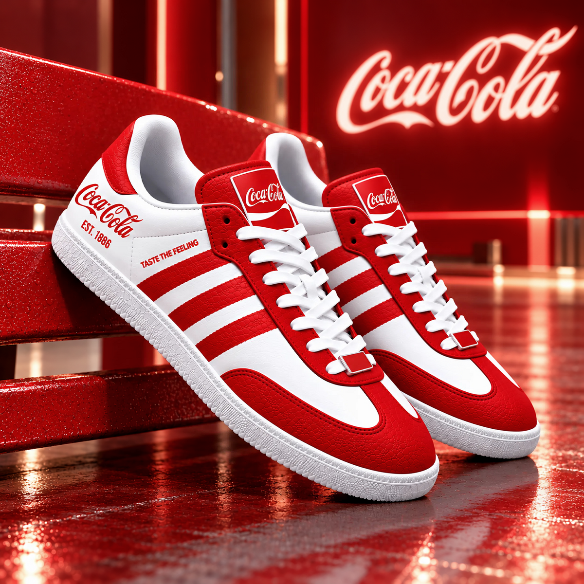 Cola Retro Classic Low Top Sneakers