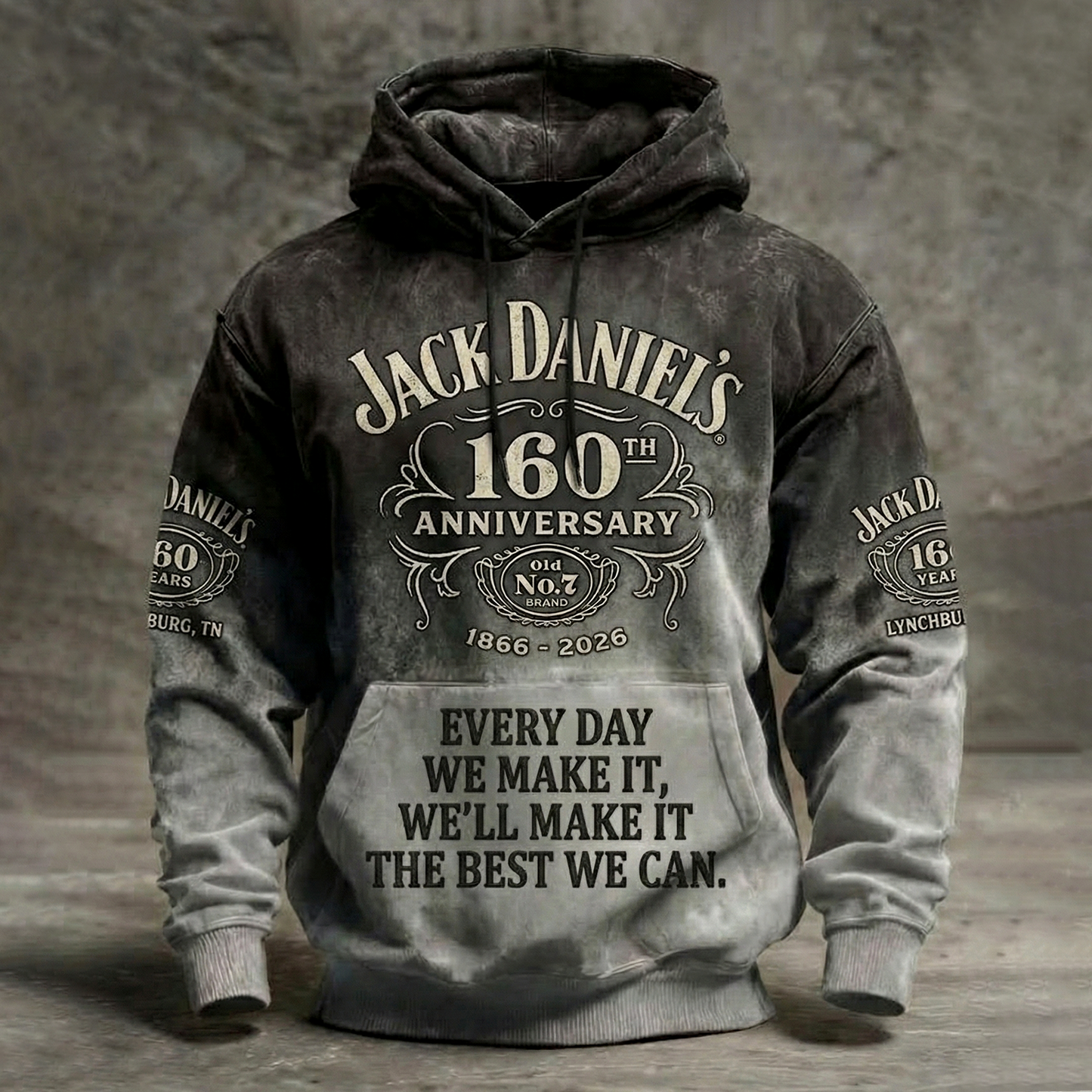 Customized Jack Dani 160TH Anniversary Unisex Hoodie