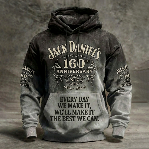 Customized Jack Dani 160TH Anniversary Unisex Hoodie