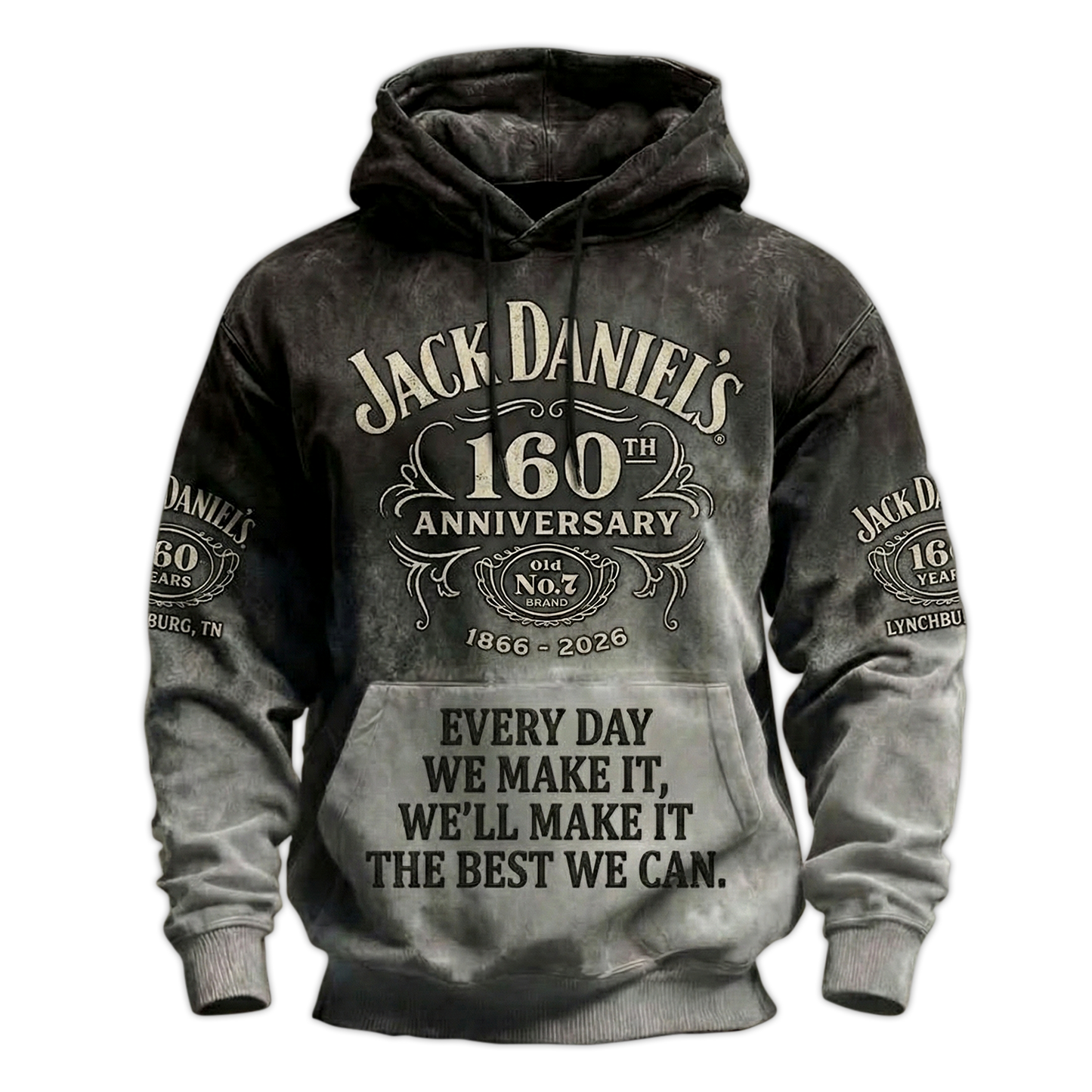 Customized Jack Dani 160TH Anniversary Unisex Hoodie