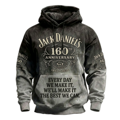Customized Jack Dani 160TH Anniversary Unisex Hoodie