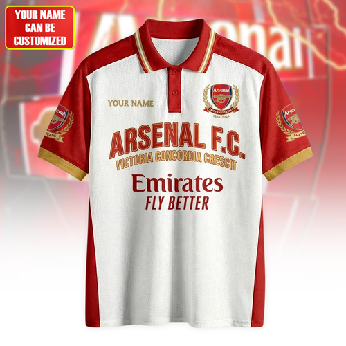 Personalized Ars F.C. 140TH Anniversary Polo , Ars Shirt , Ars 2026 Shirt