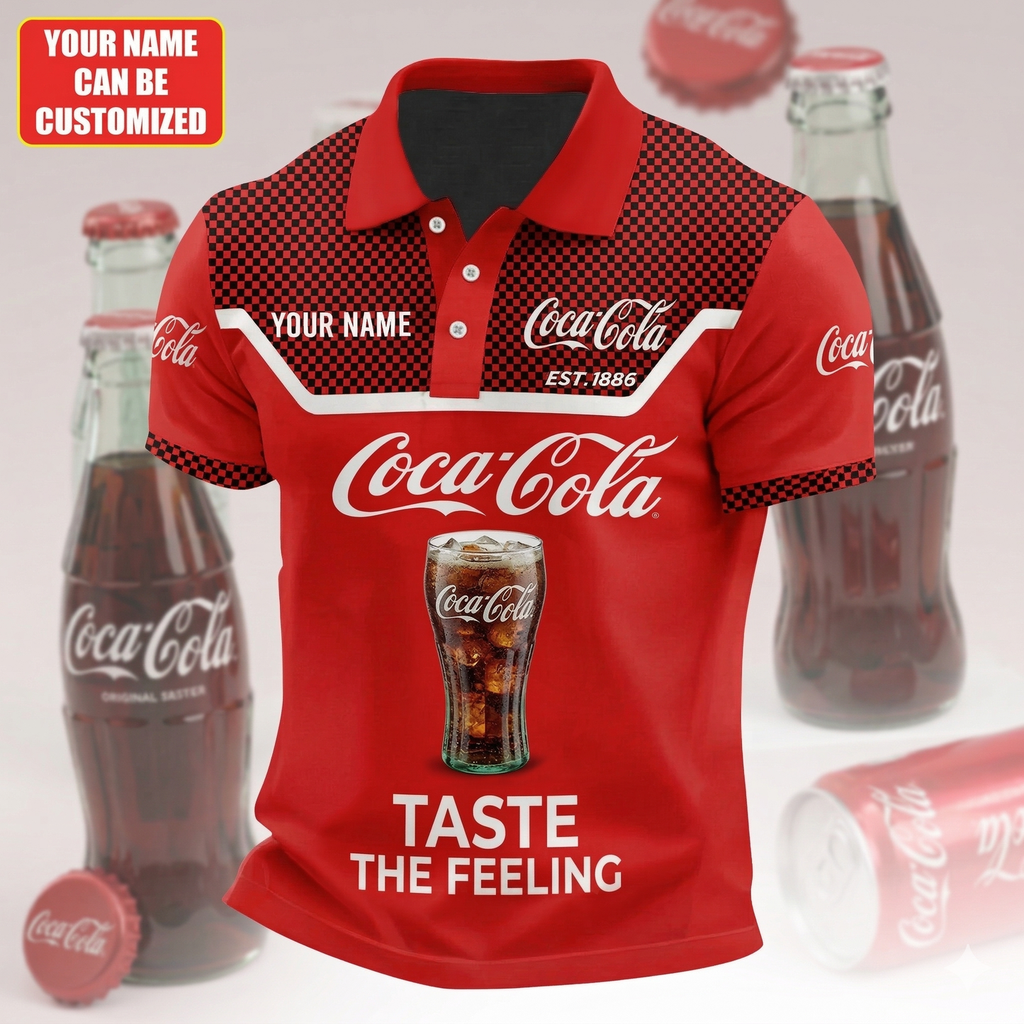 Cola EST. 1886 Polo V2 , Cola Shirt , Cola 2026 Shirt