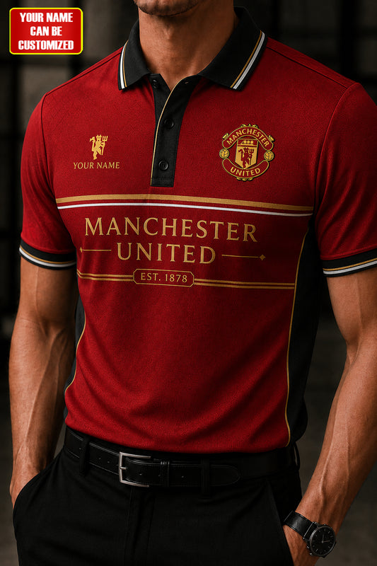 M.U EST. 1878 Polo V6, M.U Shirt , M.U 2026 Shirt