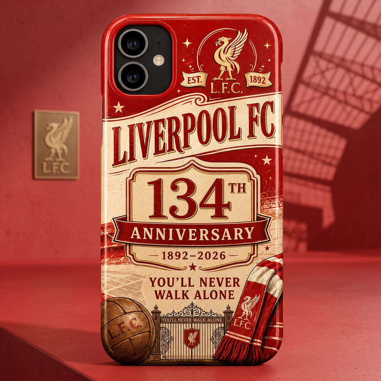 L.V.P 134th Anniversary Phone Case - L.V.P Full Print Phone Case