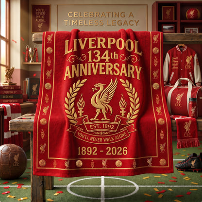 LVP 134th Anniversary 3D Fleece Blanket