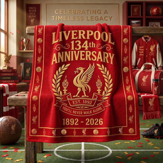 LVP 134th Anniversary 3D Fleece Blanket