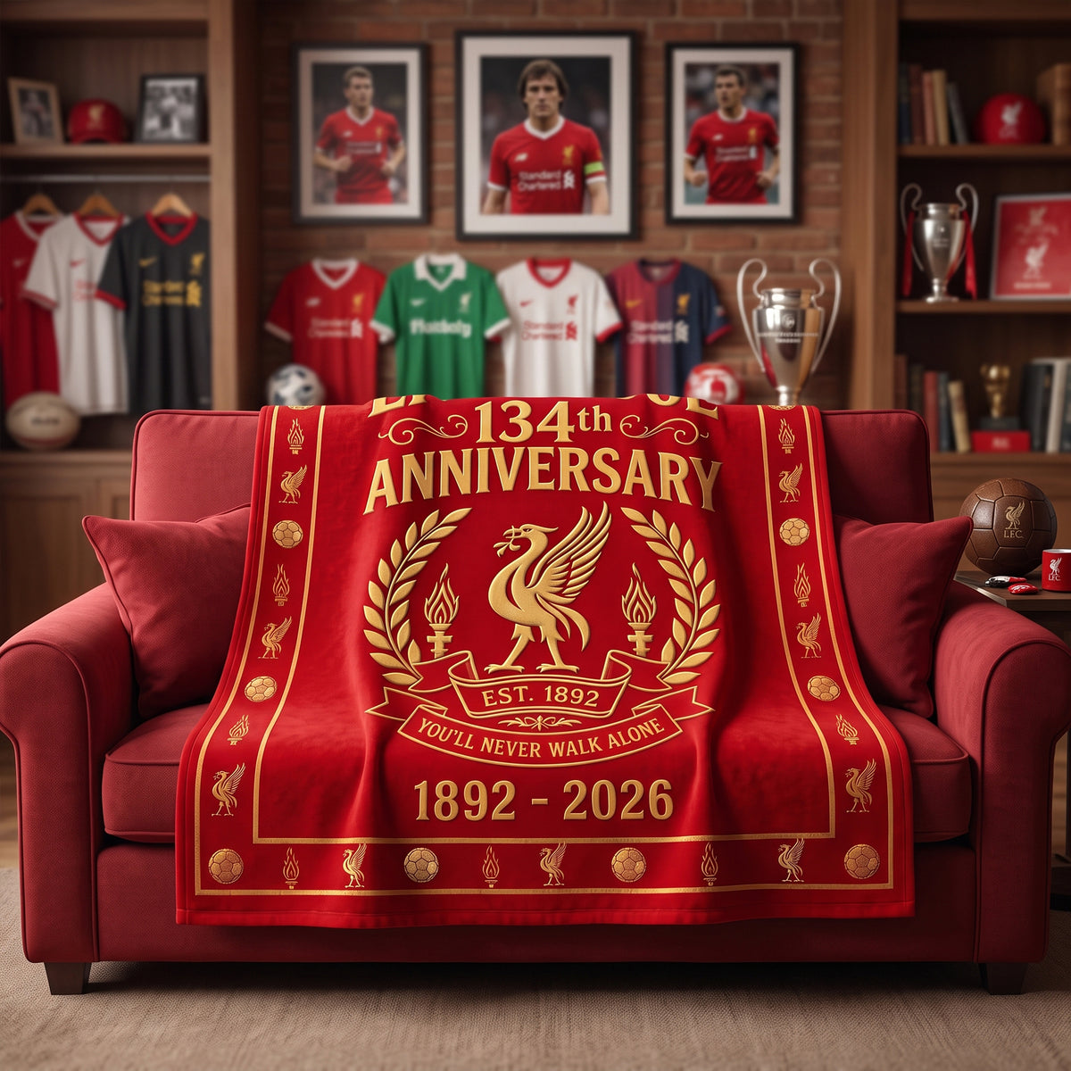 LVP 134th Anniversary 3D Fleece Blanket