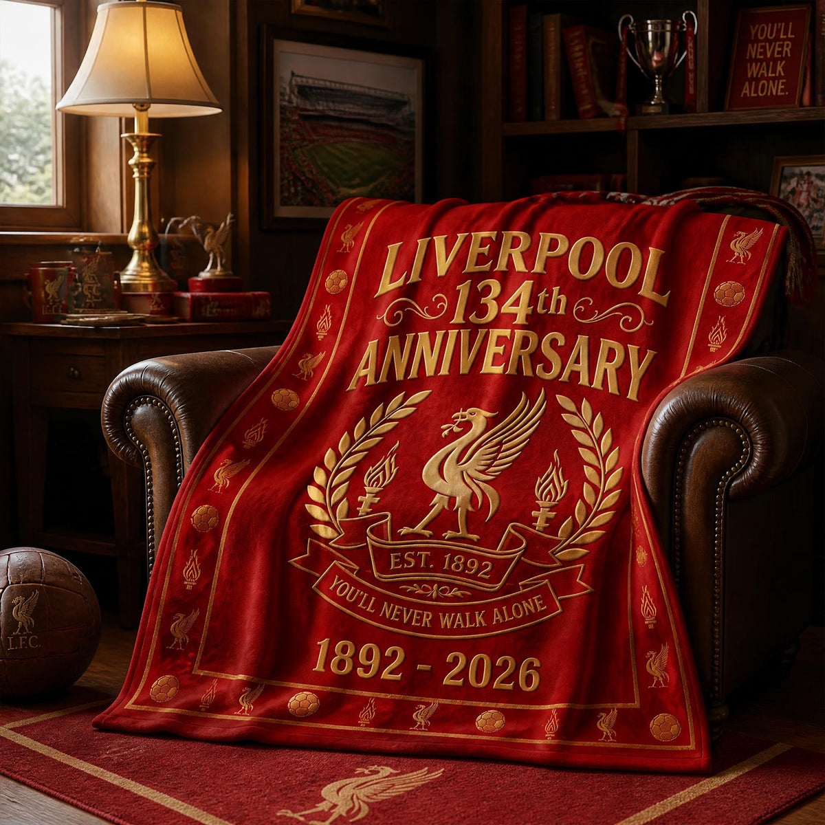 LVP 134th Anniversary 3D Fleece Blanket
