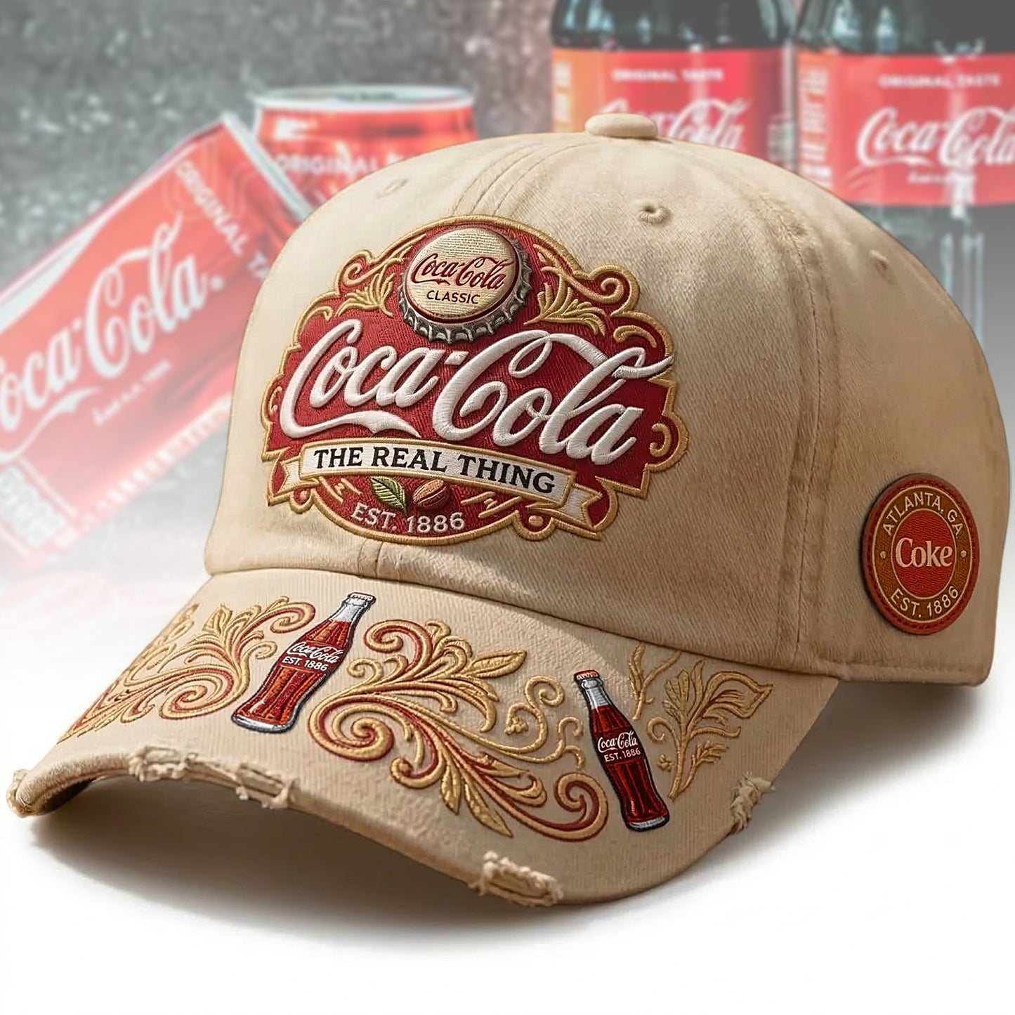 Cola 140TH Anniversary Cap V4 , Cola Luxury Cap