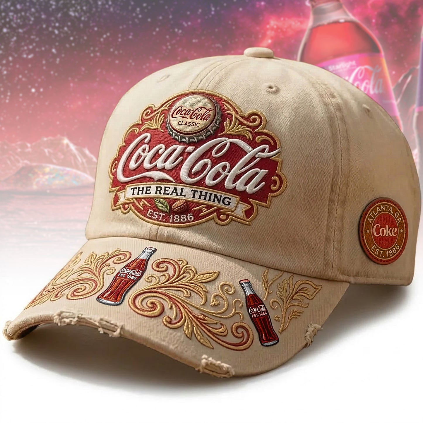 Cola 140TH Anniversary Cap V4 , Cola Luxury Cap