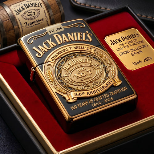 Jack Dani 160TH Anniversary Zippo Lighter V5