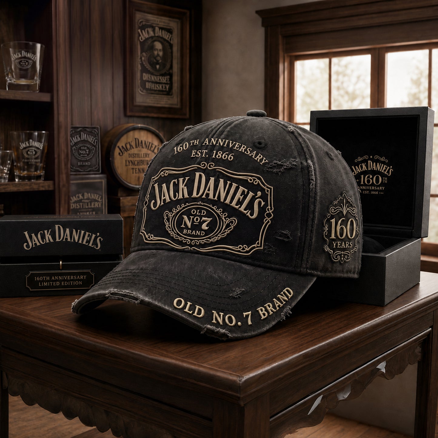 Jack Dani 160th Anniversary Cap V23, Jack Dani Vintage Classic Cap