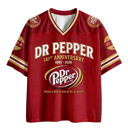 Dr Pepper 141ST Anniversary Two Mesh Jersey Shirt