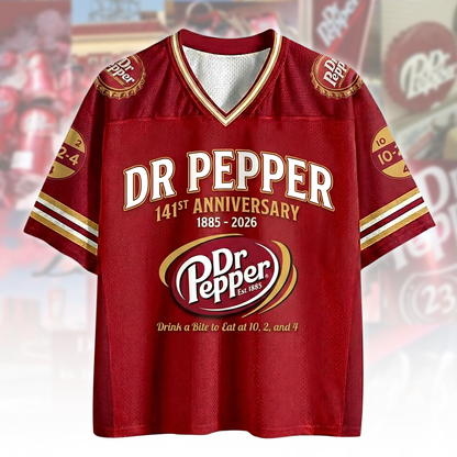 Dr Pepper 141ST Anniversary Two Mesh Jersey Shirt