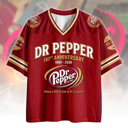 Dr Pepper 141ST Anniversary Two Mesh Jersey Shirt