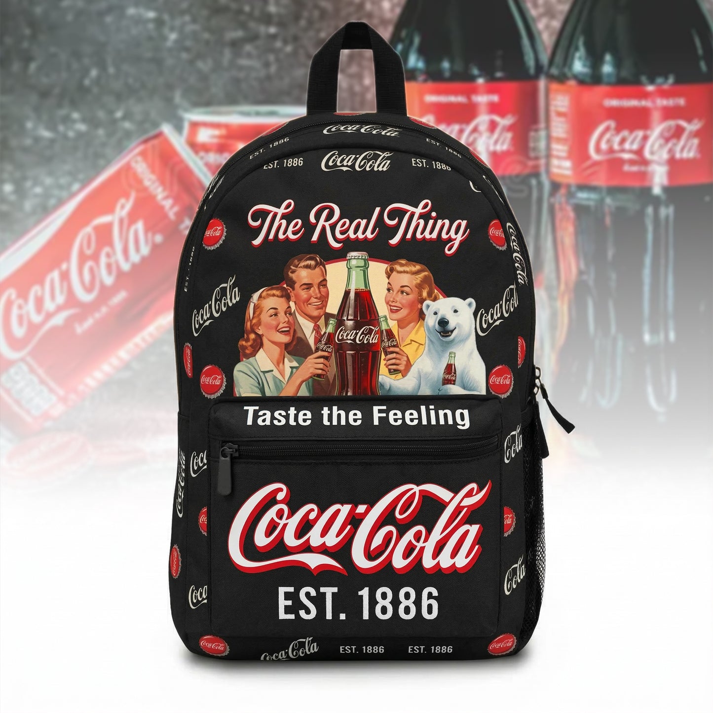 Personalized Cola EST. 1886 Backpack, Cola Drinks Backpack