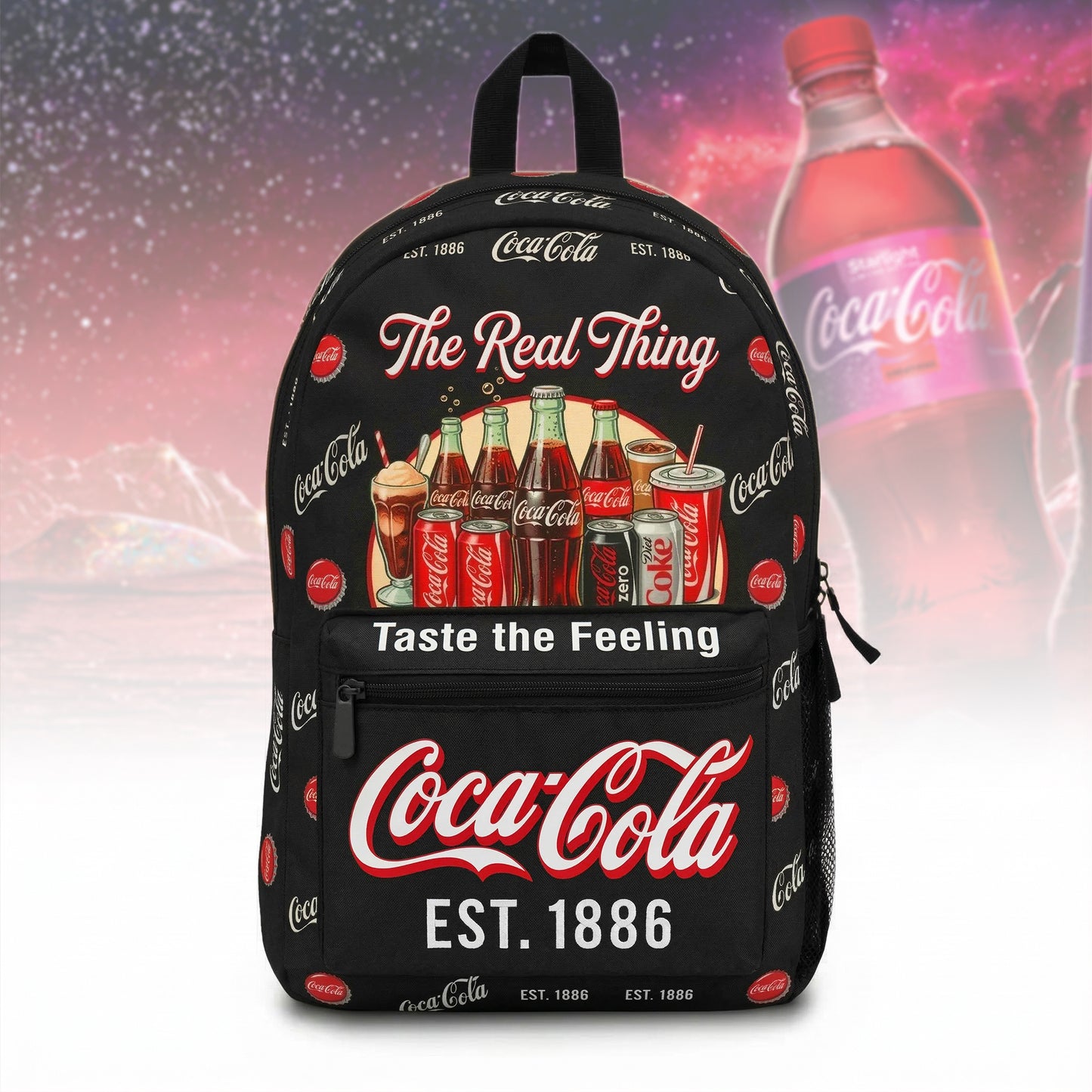 Personalized Cola EST. 1886 Backpack, Cola Drinks Backpack
