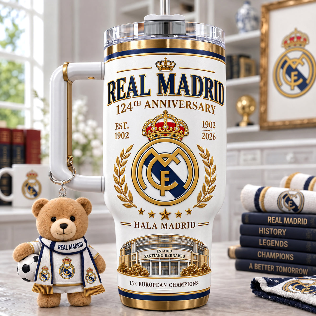 Real CF 124th Anniversary Insulated Tumbler 30oz, Real Tumbler 40oz V3