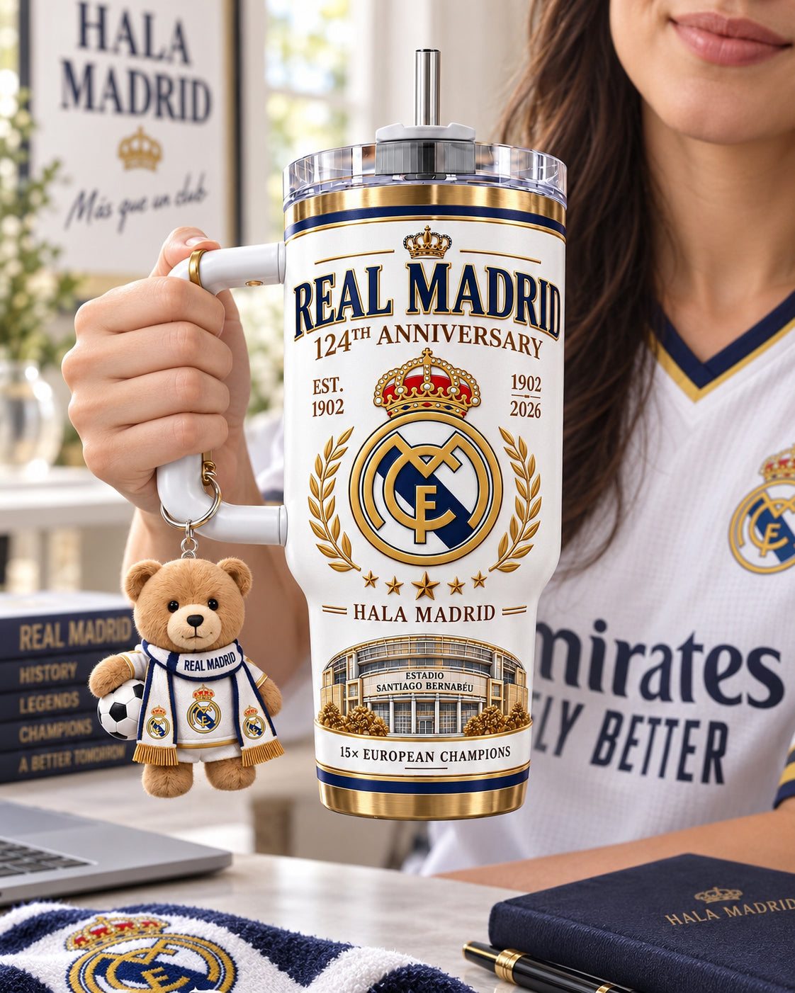 Real CF 124th Anniversary Insulated Tumbler 30oz, Real Tumbler 40oz V3