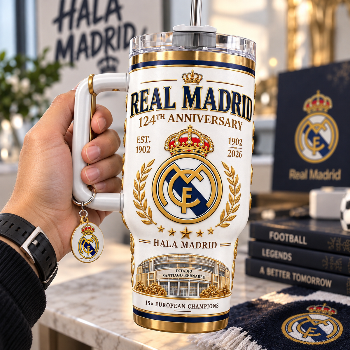 Real CF 124th Anniversary Insulated Tumbler 30oz, Real Tumbler 40oz V3