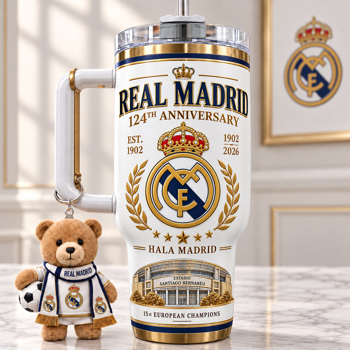 Real CF 124th Anniversary Insulated Tumbler 30oz, Real Tumbler 40oz V3