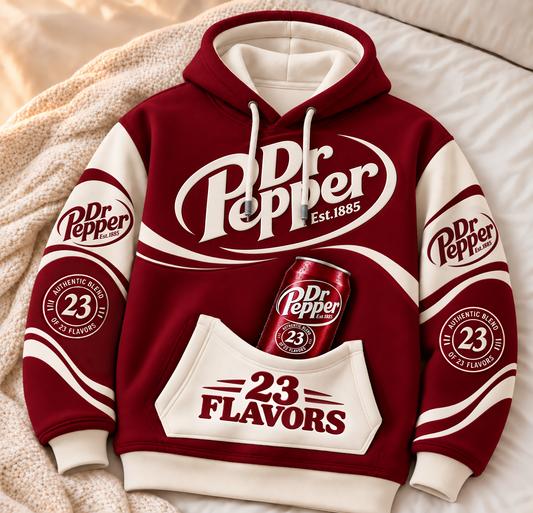Dr Pepper 23 Flavors Unisex Hoodie