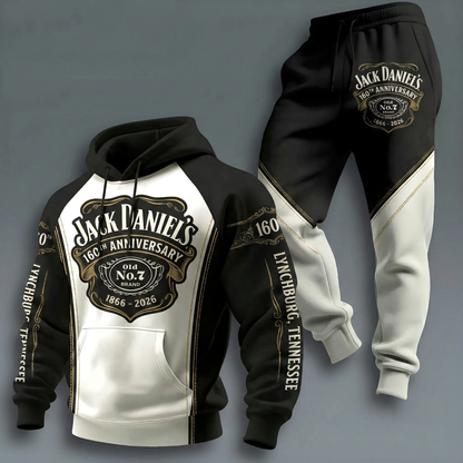 Jack Dani 160TH Anniversary All over Printed Hoodie and Sweatpants set