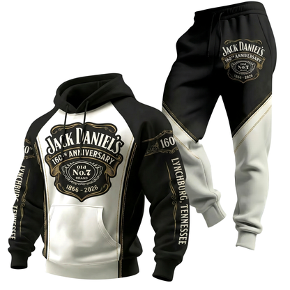 Jack Dani 160TH Anniversary All over Printed Hoodie and Sweatpants set