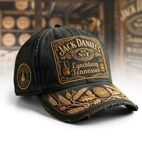 Jack Dani Old No.7 Brand Cap V12, Jack Dani Vintage Classic Cap