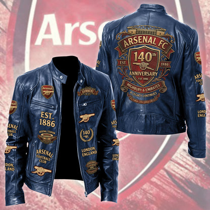 ARS 140th Anniversary Collar Leather Jacket
