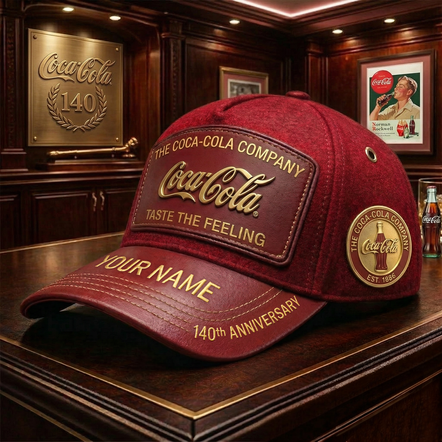 Cola 140th Anniversary Cap V19, Cola Luxury Cap