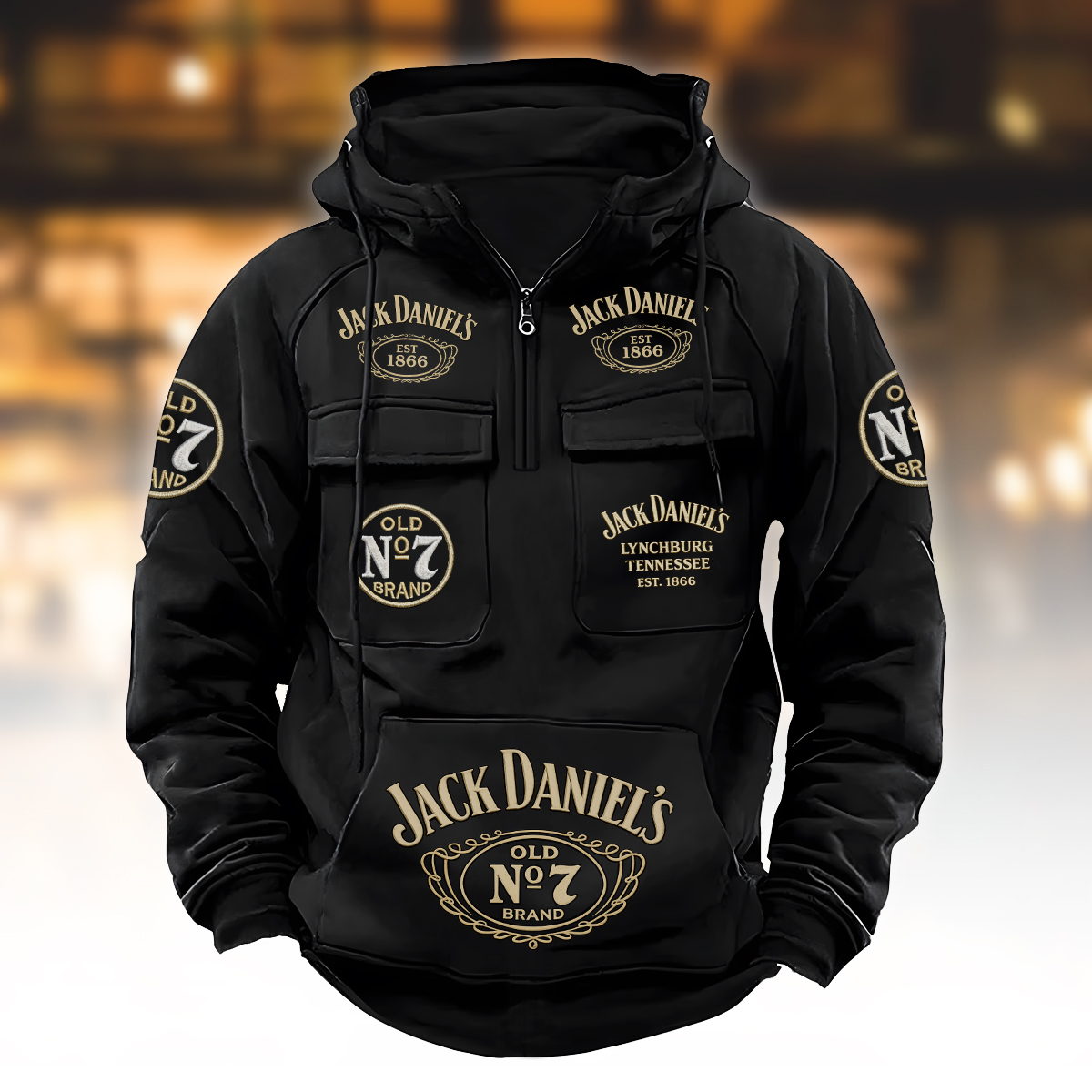 Jack Dani EST. 1866 Retro Cotton Hoodie