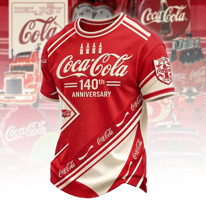 Cola 140th Anniversary T Shirt V7, Cola T-Shirt 2026