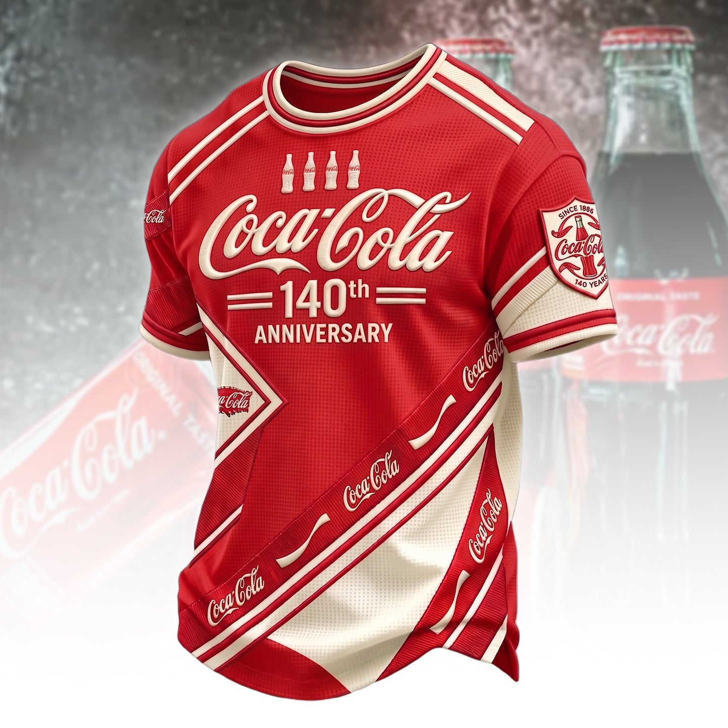 Cola 140th Anniversary T Shirt V7, Cola T-Shirt 2026