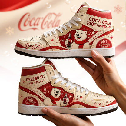 Cola 140th Anniversary AJ1 Custom Sneaker